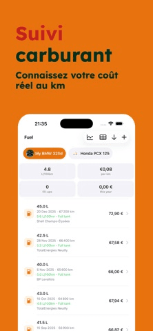 AutoLog — Car Maintenance — capture d'écran 4