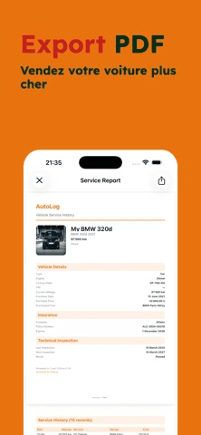 AutoLog — Car Maintenance — capture d'écran 6