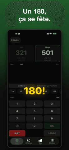 Darts Tracker - Score & Stats — capture d'écran 4