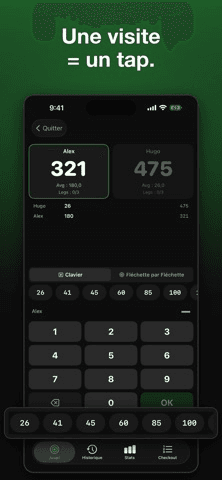 Darts Tracker - Score & Stats — capture d'écran 5