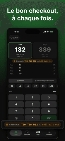 Darts Tracker - Score & Stats — capture d'écran 6