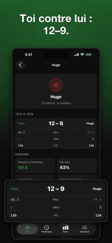 Darts Tracker - Score & Stats — capture d'écran 7