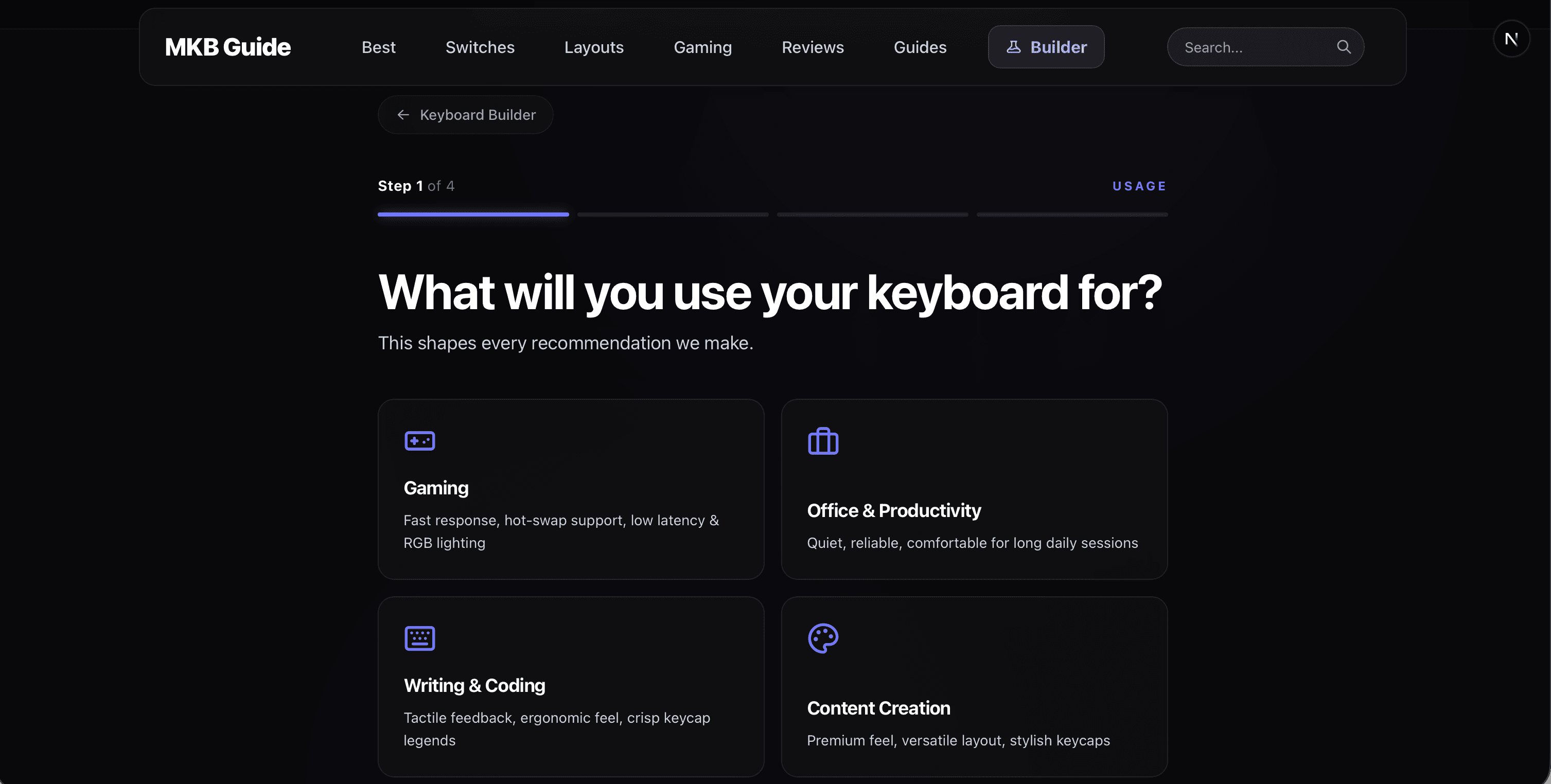 MKB Guide screenshot